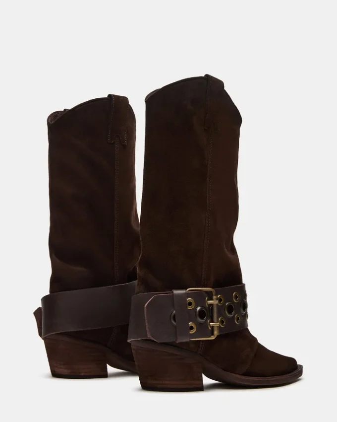 Ashwood brun semsket skinn Ashwood brun semsket skinn