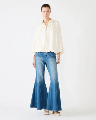 Aspen-jakke, kremfarget