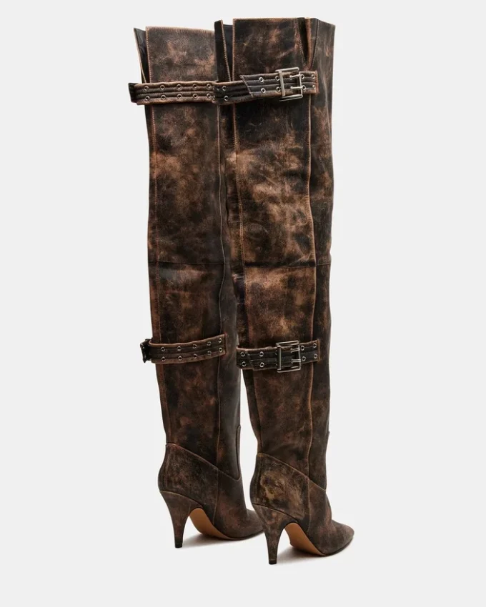 Baddie Brown Distressed Baddie Brown Distressed