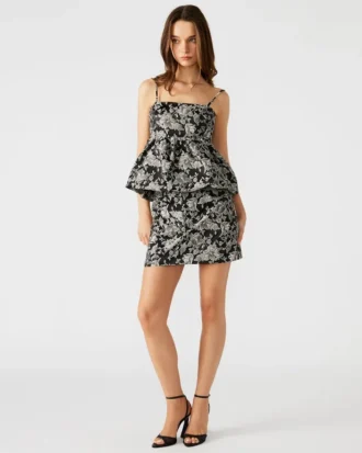 Beck-skjørt Svart Multi