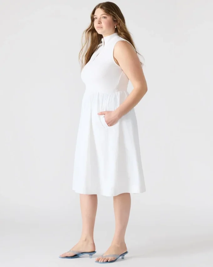 Berlin-kjole, hvit
