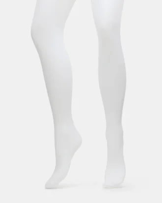 Blair gjennomsiktige strømpebukser, hvite