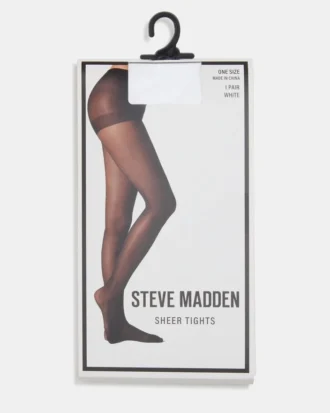 Blair gjennomsiktige strømpebukser, hvite