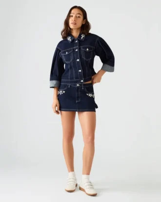 Briellia-skjørt Bijou Blue