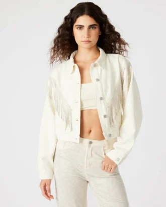 Canyon denimjakke, krem