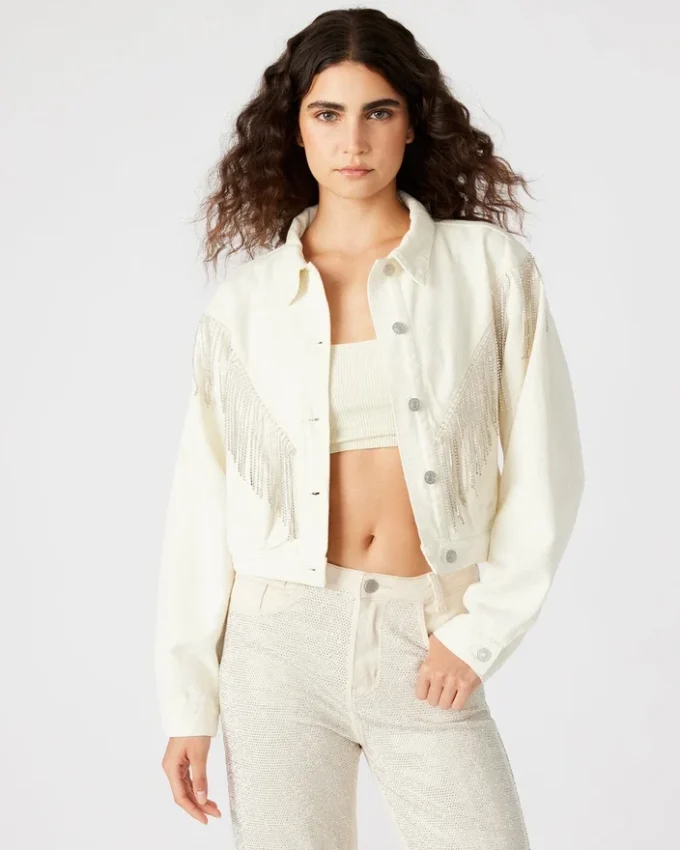 Canyon denimjakke, krem