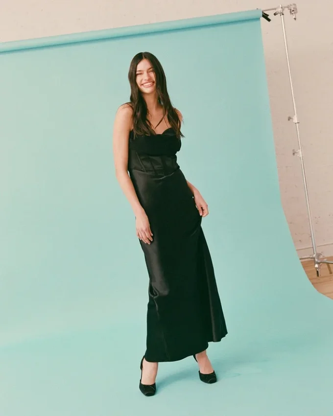 Carmela-kjole, svart