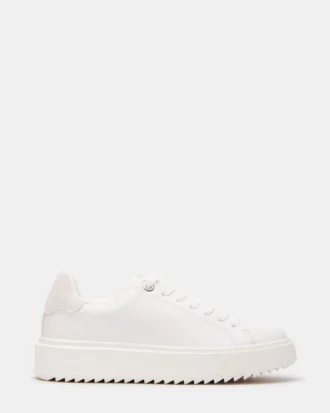 Catcher hvit semsket skinn