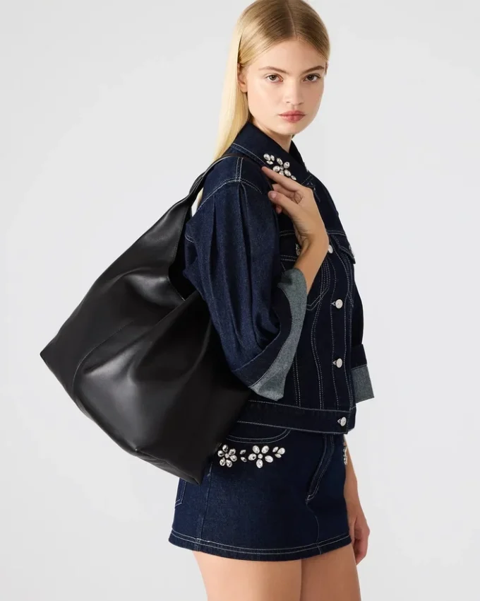 Collins-veske, svart