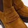 Conway Cognac Suede