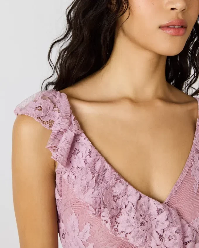 Dariella-kjole Mauve Shadows