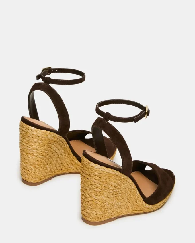 Devin brun semsket skinn