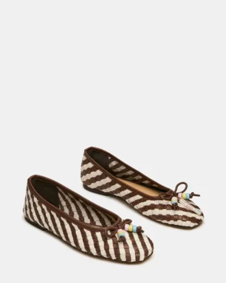 Divy hvitt/brunt skinn