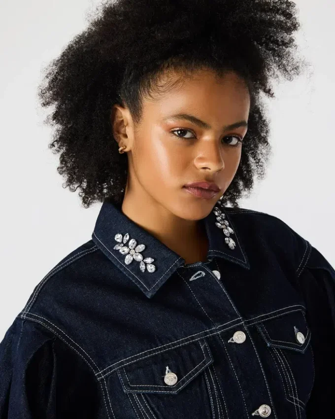 Dorothy-jakke Bijou Blue