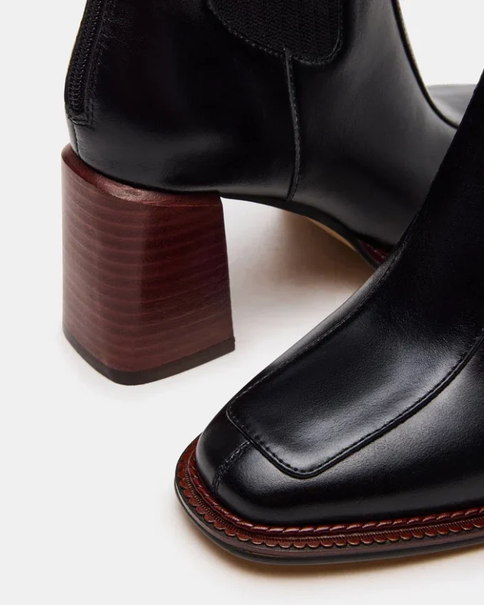 Downtown svart skinn