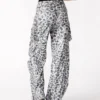 Duo Sequin Pant Leopard