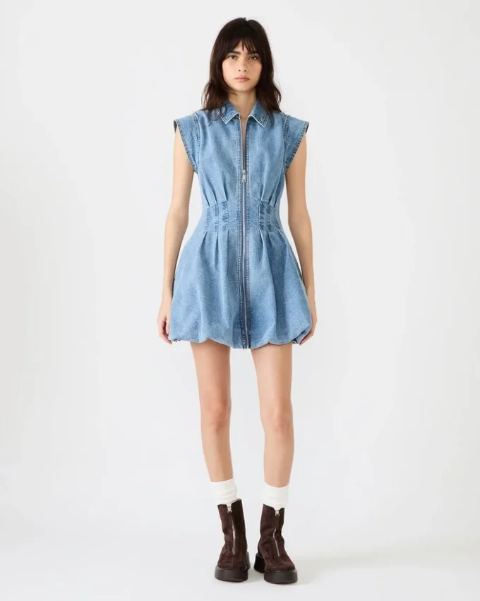 Dyanne-kjole Forever Blue