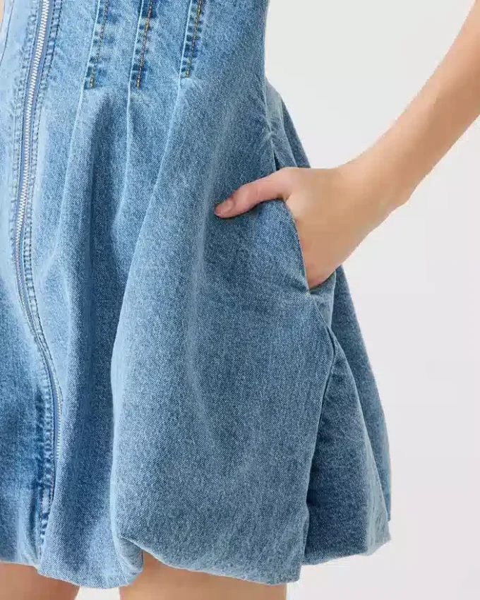 Dyanne-kjole Forever Blue