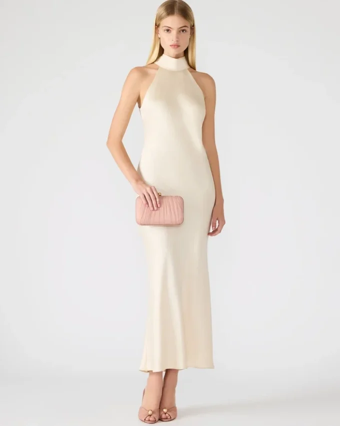 Elegant veske i mokka