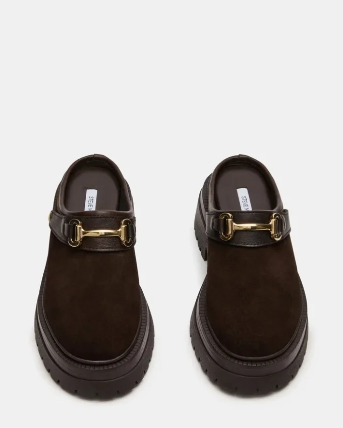 Erba brun semsket skinn