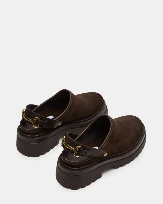 Erba brun semsket skinn