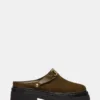 Erba Olive Suede