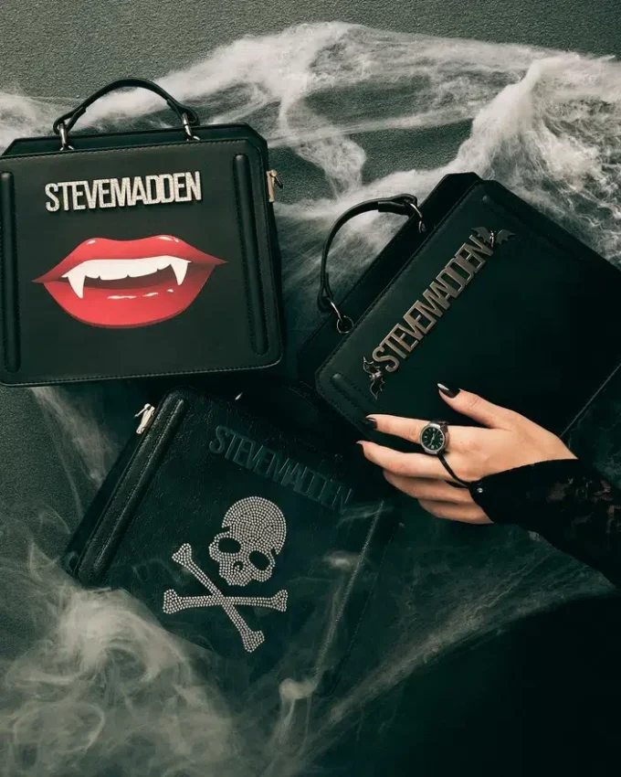 Evelyn Skull Veske Svart