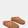 Fern Tan Raffia Mesh