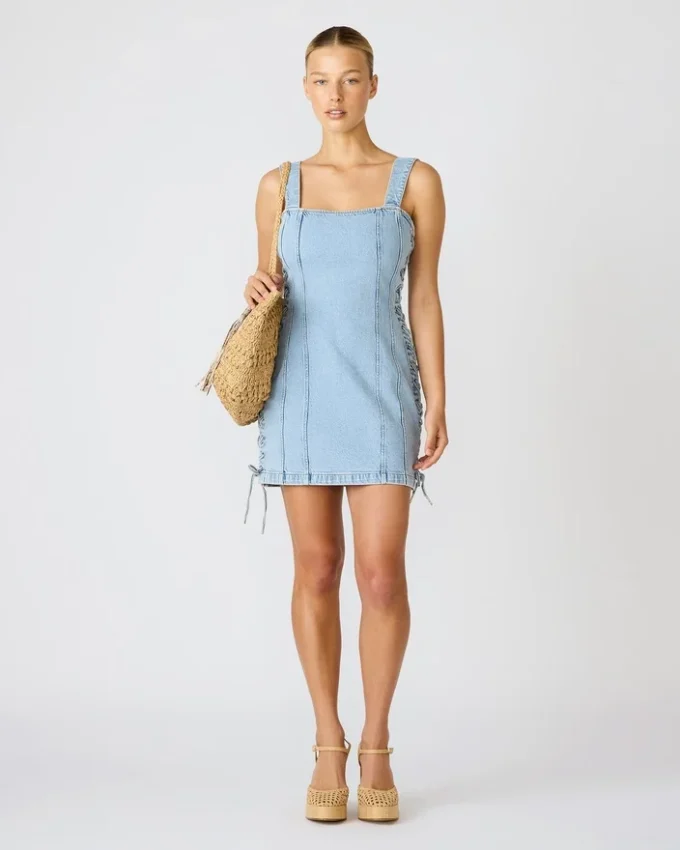 Gianka-kjole Hazey Blue