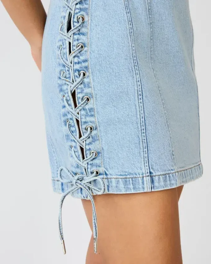 Gianka-kjole Hazey Blue