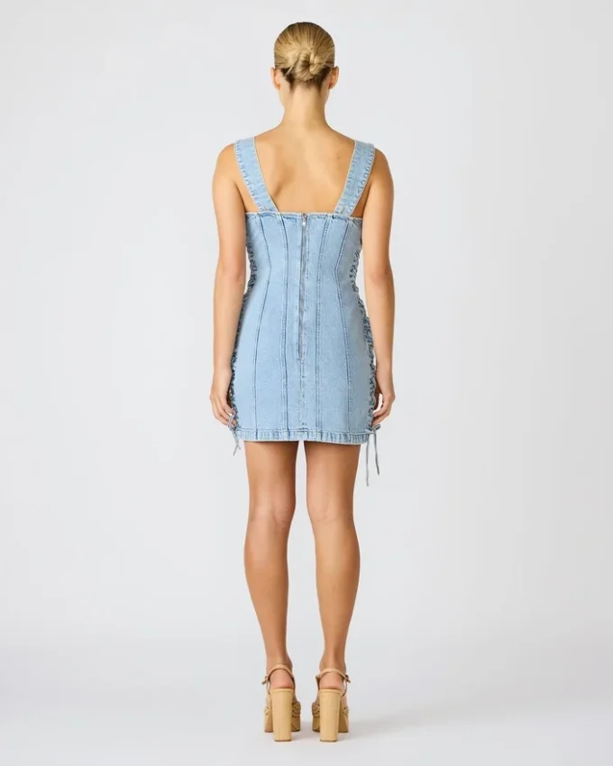 Gianka-kjole Hazey Blue