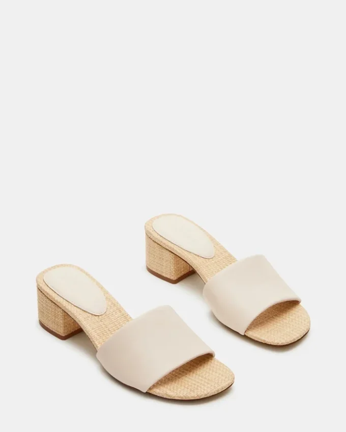 Hailee benhvit skinn