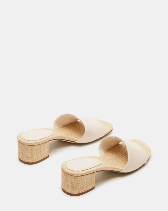 Hailee benhvit skinn