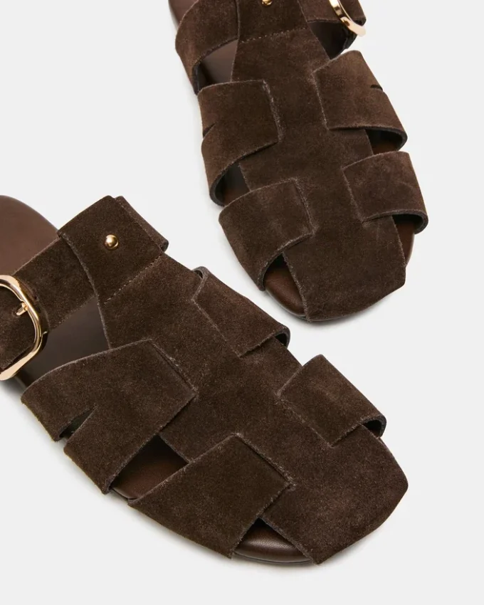 Halo brun semsket skinn