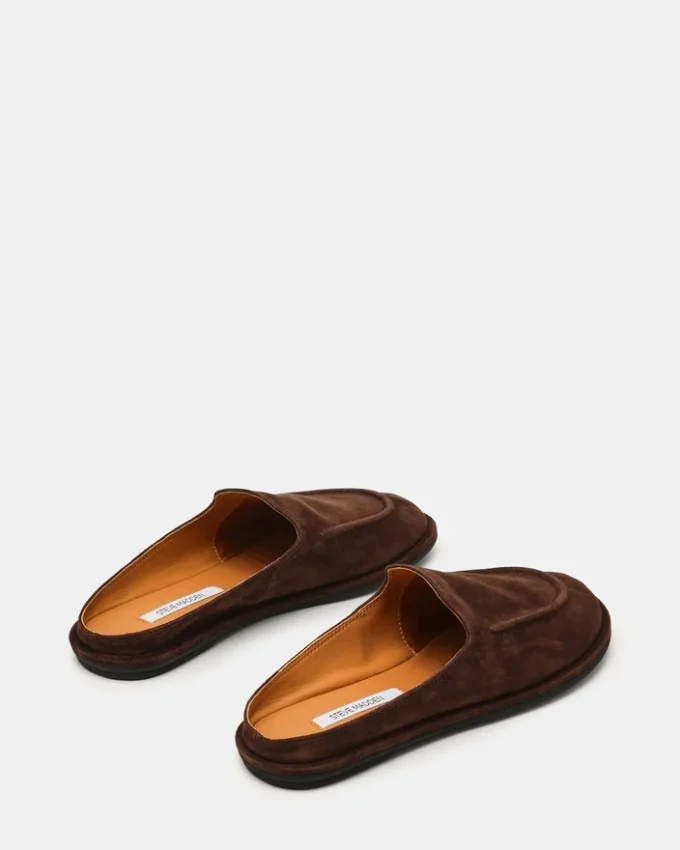 Harrington sjokoladebrun ruskind