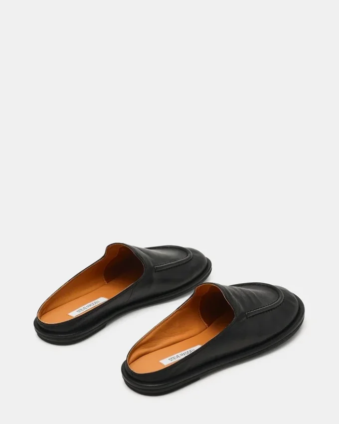 Harrington svart skinn