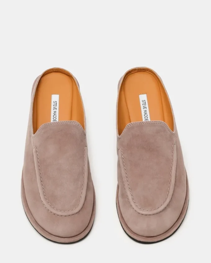 Harrington Taupe Suede