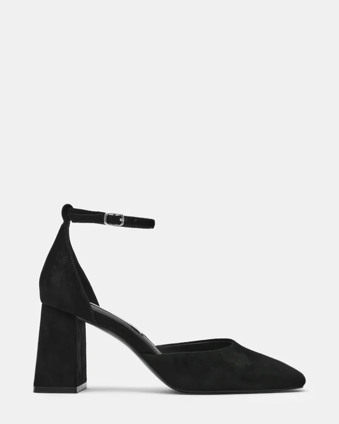 Hartlyn svart semsket skinn