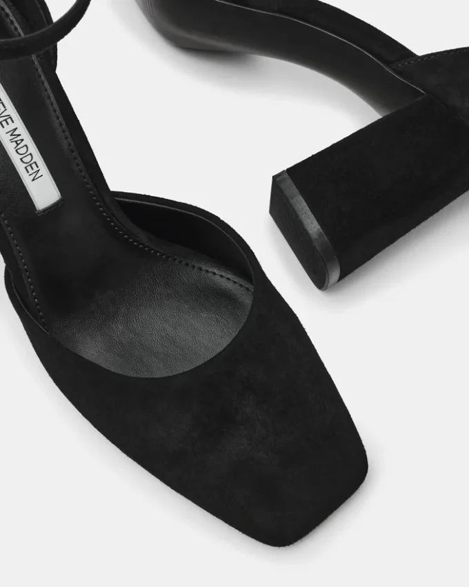 Hartlyn svart semsket skinn