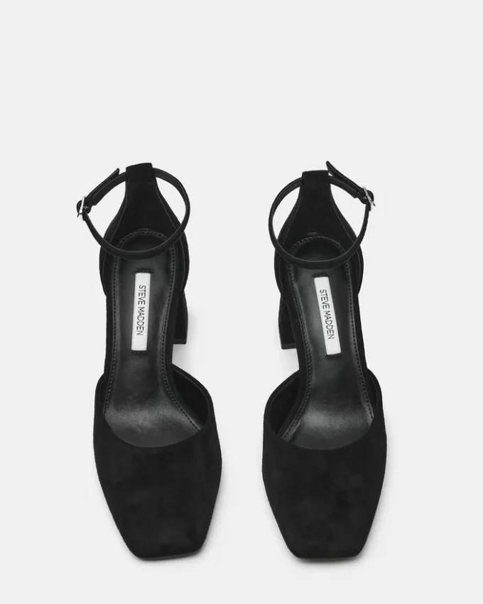 Hartlyn svart semsket skinn