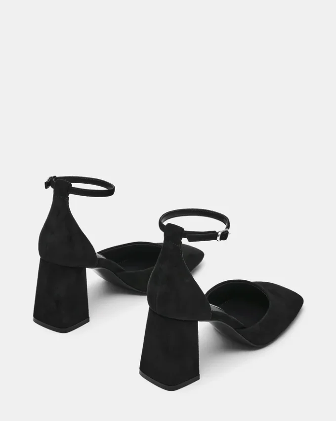 Hartlyn svart semsket skinn