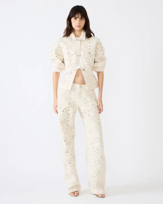 Henrietta-jakke Sea Mist