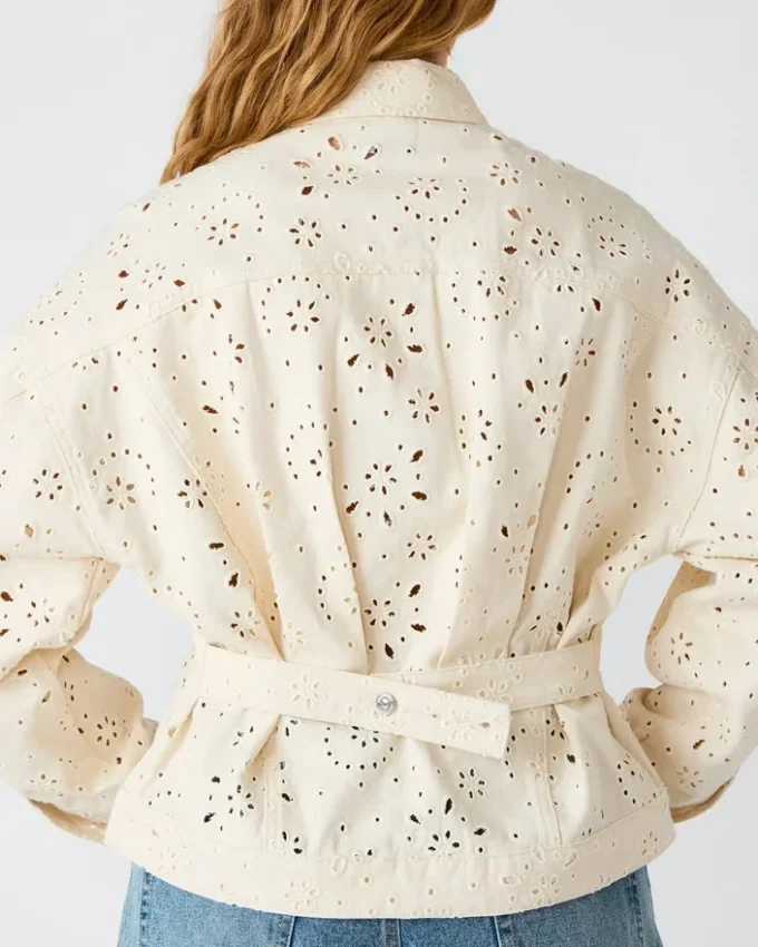 Henrietta-jakke Sea Mist