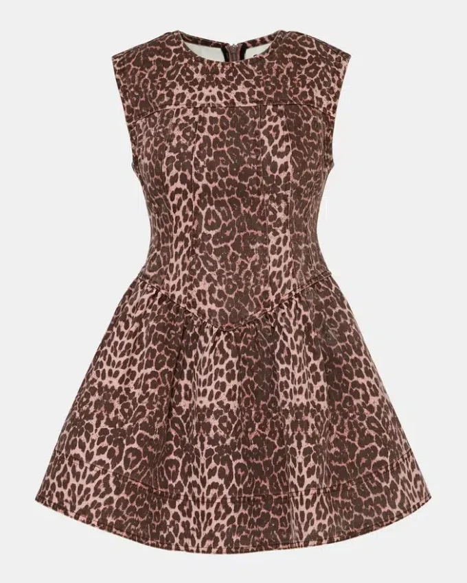 Irinna-kjole med Hot Spots-mønster