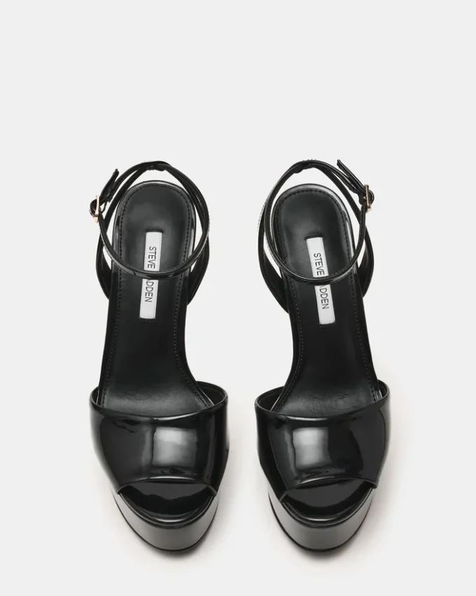 Jezzica svart lakksko