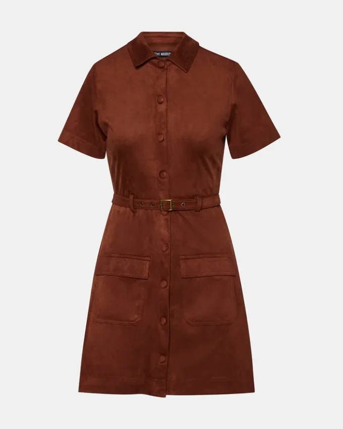 Joliana-kjole mørk fiken