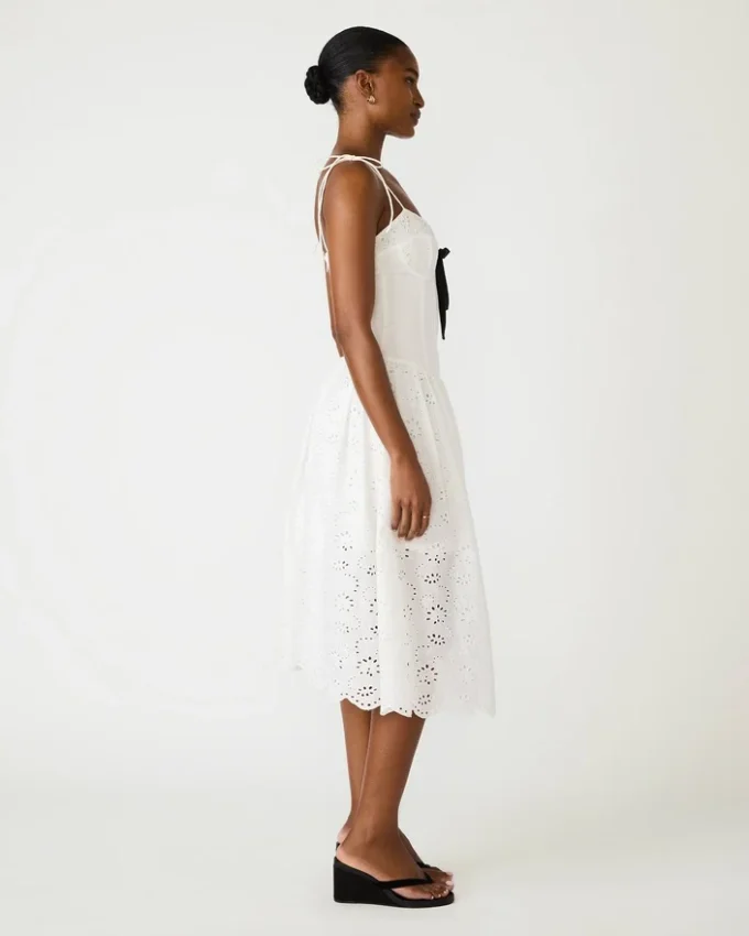Juliara-kjole, hvit