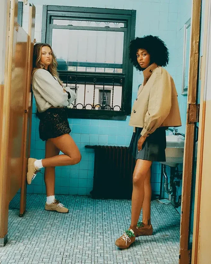 Kaylee-jakke, medium, khaki