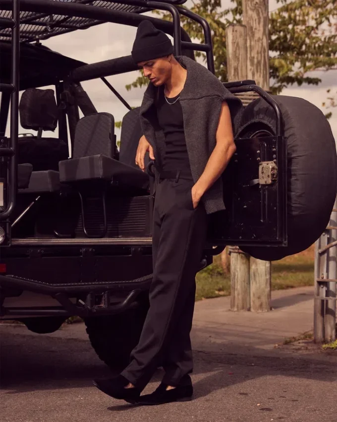 Laight svart fløyel