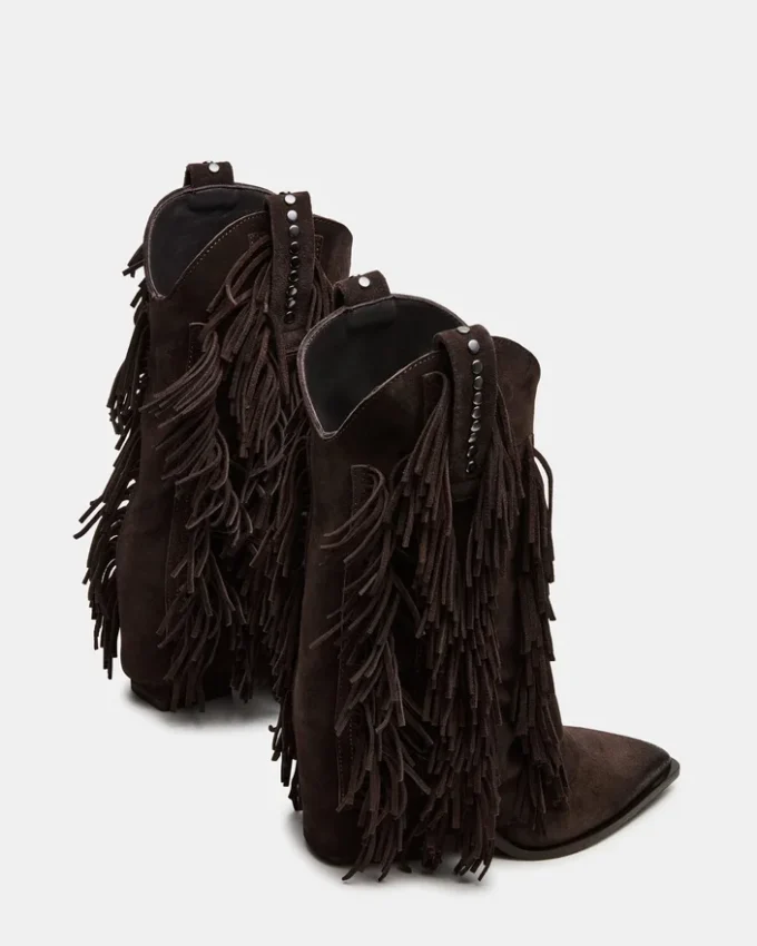 Landmark brun semsket skinn